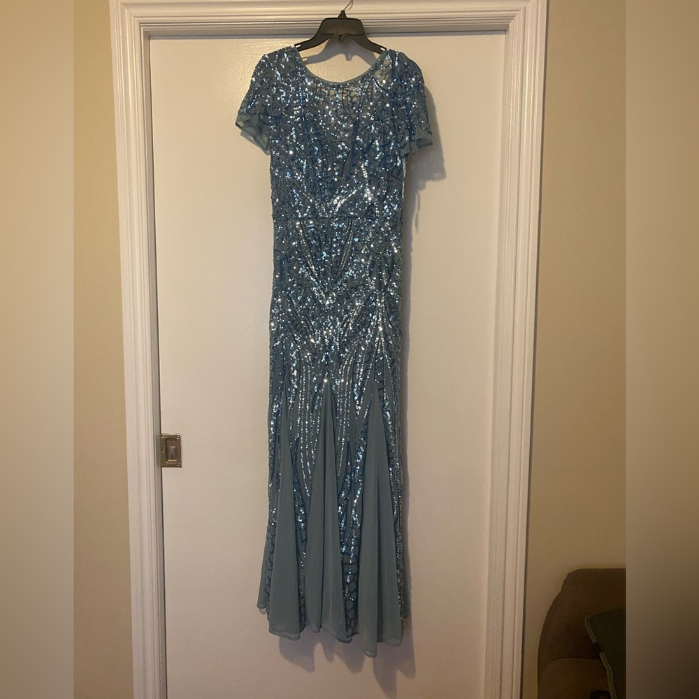 Blue dress